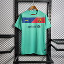 Camisa Barcelona Away 10/11 Retrô - Verde Água