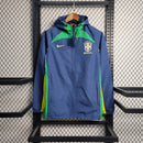 Jaqueta Corta-Vento Brasil 23/24 Masculino Nike - Azul