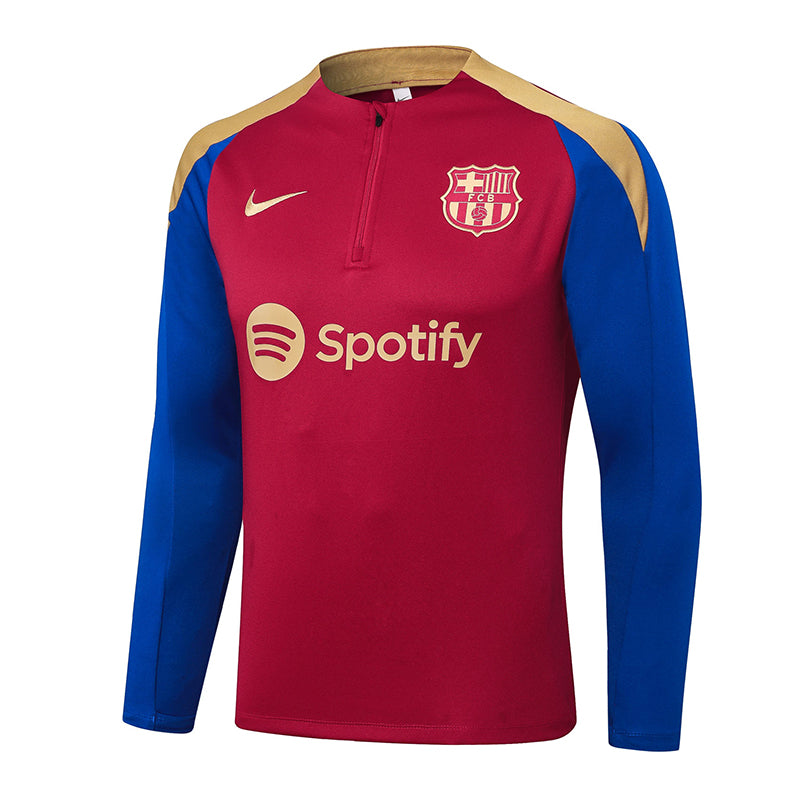 Conjunto Barcelona 24/25 Masculino Nike - Vermelho
