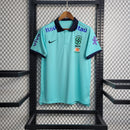 Camisa Brasil Polo Viagem | Torcedor Nike Masculino - Azul