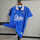 Camisa Everton Home | 23/24 Torcedor Hummel Masculino - Azul