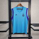 Camisa Argentina Treino Regata | 22/23 Torcedor Adidas Masculino - Roxo