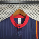 Camisa Retrô Espanha Away 1996 - Azul Escuro