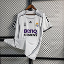 Camisa Retrô Real Madrid Home 06/07 - Branco