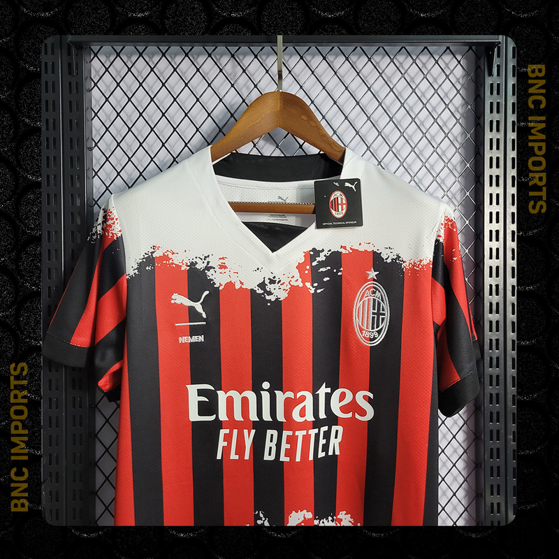 Camisa Milan Edição Especial | 21/22 Torcedor Puma Masculino - Vermelho e Branco