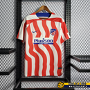 Camisa Atlético de Madrid Home | 22/23 Torcedor Nike Masculino - Vermelho e Branco