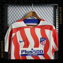 Camisa Atlético de Madrid Home | 22/23 Torcedor Nike Masculino - Vermelho e Branco