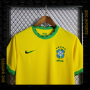 Camisa Brasil Home | 20/21 Torcedor Nike Masculino - Amarelo