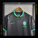 Camisa Brasil Concept Black Leopard | 22/23 Torcedor Nike Masculino - Preto