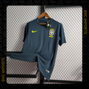 Camisa Brasil Treino Lisa | Torcedor Nike Masculino - Verde Escuro
