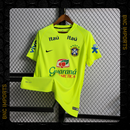 Camisa Brasil Treino | Torcedor Nike Masculino - Verde Florescente