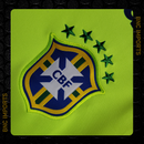 Camisa Brasil Treino | Torcedor Nike Masculino - Verde Florescente