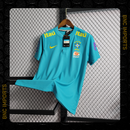 Camisa Brasil Pré-Jogo | Torcedor Nike Masculino - Azul