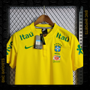 Camisa Brasil Pré-Jogo | Torcedor Nike Masculino - Amarelo
