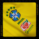Camisa Brasil Pré-Jogo | Torcedor Nike Masculino - Amarelo