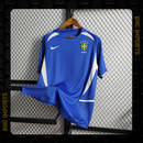 Camisa Brasil Retrô Away II 2002 | Torcedor Nike Masculino - Azul