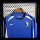Camisa Brasil Retrô Away II 2002 | Torcedor Nike Masculino - Azul