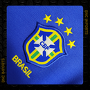 Camisa Brasil Retrô Away II 2002 | Torcedor Nike Masculino - Azul