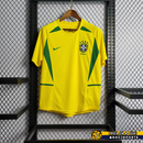 Camisa Brasil Retrô Home 2002 | Torcedor Nike Masculino - Amarelo