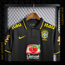 Camisa Brasil Polo | Torcedor Nike Masculino - Preto