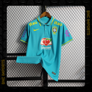 Camisa Brasil Polo | Torcedor Nike Masculino - Azul Claro