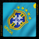 Camisa Brasil Polo | Torcedor Nike Masculino - Azul Claro