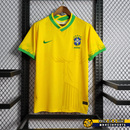 Camisa Brasil Concept Cristo Redentor | 22/23 Torcedor Nike Masculino - Verde e Amarelo