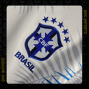 Camisa Brasil Concept White and Blue | 22/23 Torcedor Nike Masculino - Branco e Azul