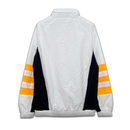 Jaqueta Corta-Vento Real Madrid 24/25 Masculino Adidas - Branco Amarelo