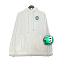 Jaqueta Corta-Vento Brasil 24/25 Masculino Nike - Branco