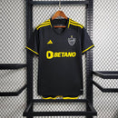 Camisa Atlético Mineiro Away III | 23/24 Torcedor Adidas Masculino - Preto Amarelo