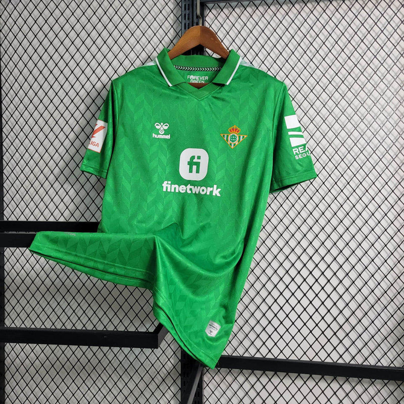 Camisa Real Betis Away | 23/24 Torcedor Hummel Masculino - Verde