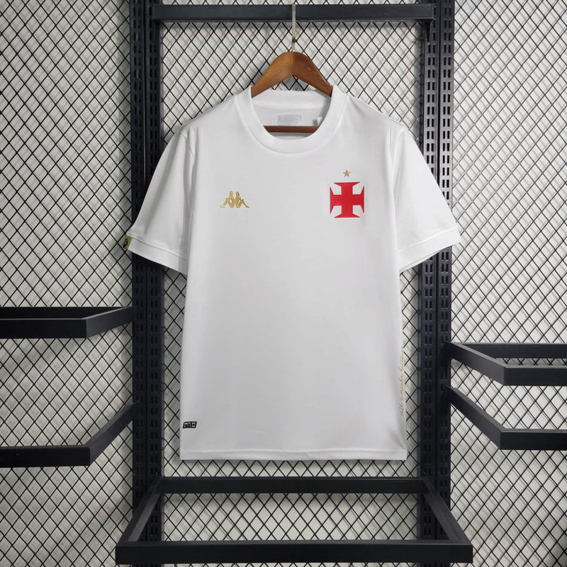 Camisa Vasco Goleiro I 23/24 Torcedor Kappa Masculino - Branco