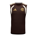 Camisa Flamengo Regata 26/27 Treino Marrom - Versão Torcedor