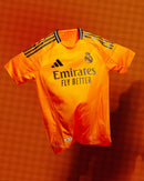 Camisa Real Madrid 24-25 Away - Adidas Laranja