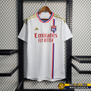 Camisa Lyon Home I 23/24 Torcedor Adidas Masculino - Branco
