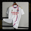 Camisa Lyon Home I 23/24 Torcedor Adidas Masculino - Branco