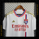 Camisa Lyon Home I 23/24 Torcedor Adidas Masculino - Branco