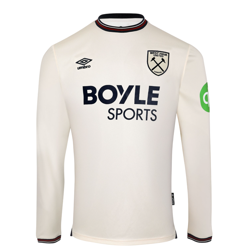 Camisa  West Ham 25/26 II Away - Manga Longa
