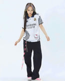 Camisa Real Madrid - Edição Especial Hello Kitty 24/25 - Torcedor Adidas - Branco