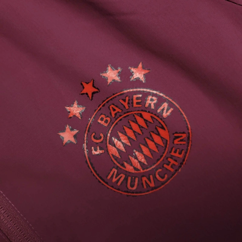 Jaqueta Corta-Vento Bayern de Munique Masculino Adidas - Vermelho