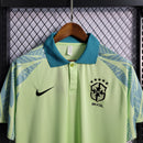 Camisa Brasil Polo Viagem | Torcedor Nike Masculino - Verde