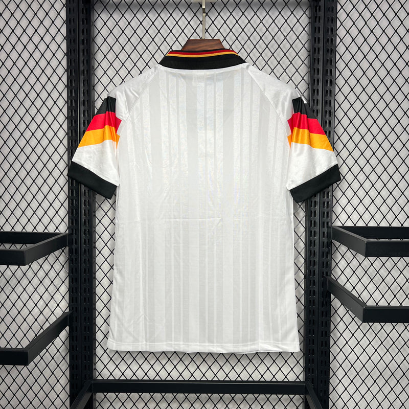 Camisa Alemanha Home 1992 Retrô - Branco