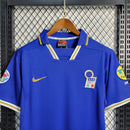 Camisa Itália Home 1996 Retrô - Azul