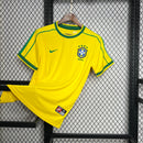Camisa Retrô Brasil Home 1998 - Amarelo