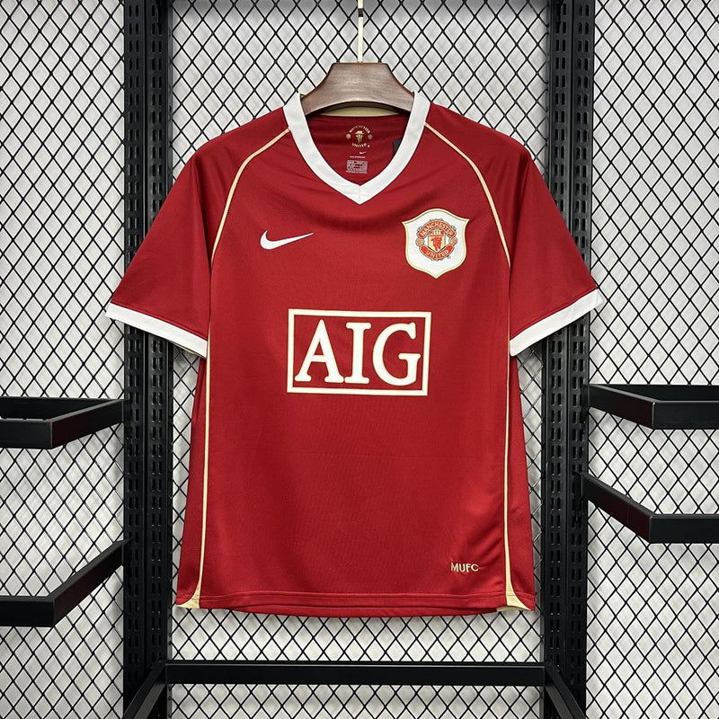 Camisa Retrô Manchester United Home 2006 - Vermelho