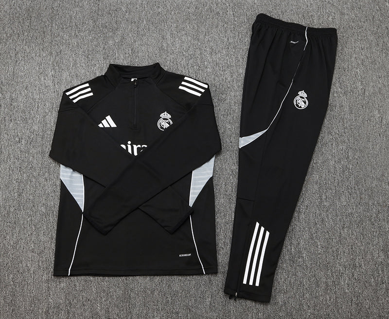 Conjunto Real Madrid 25/26 Masculino Adidas - Preto