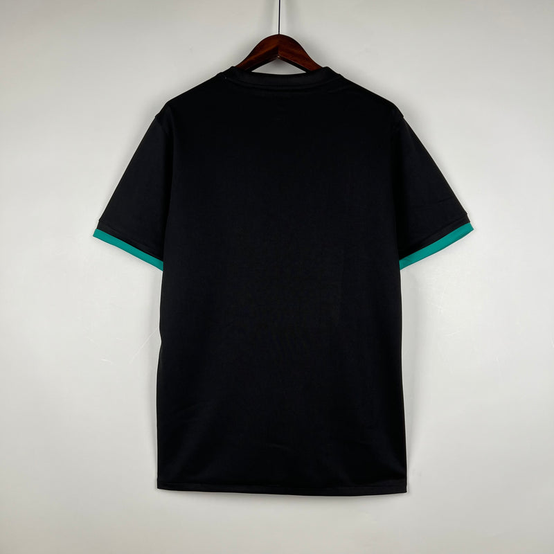 Camisa Retrô Real Madrid Away 17/18 - Preto