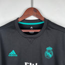 Camisa Retrô Real Madrid Away 17/18 - Preto
