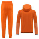 Conjunto Nike: Tech Fleece - Laranja e Branco